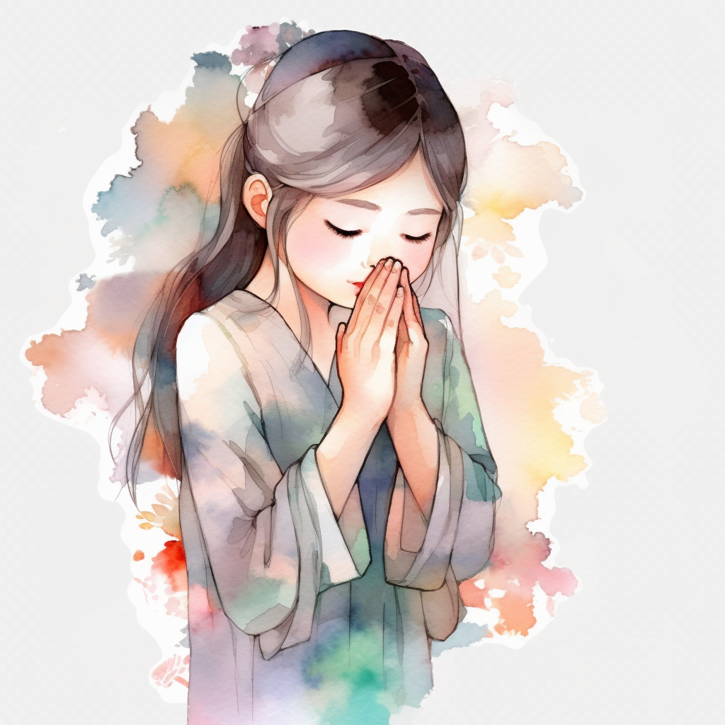 cute prayer cliparts