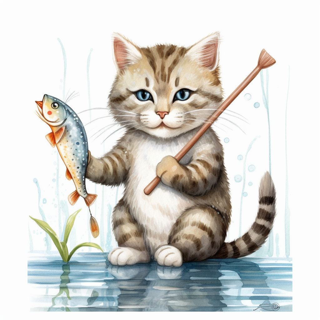 cat fish cliparts