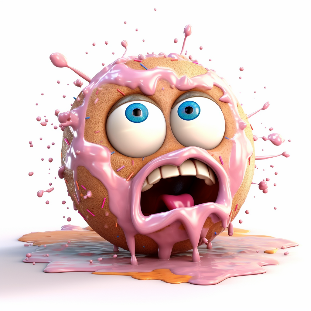 cartoon donut cliparts