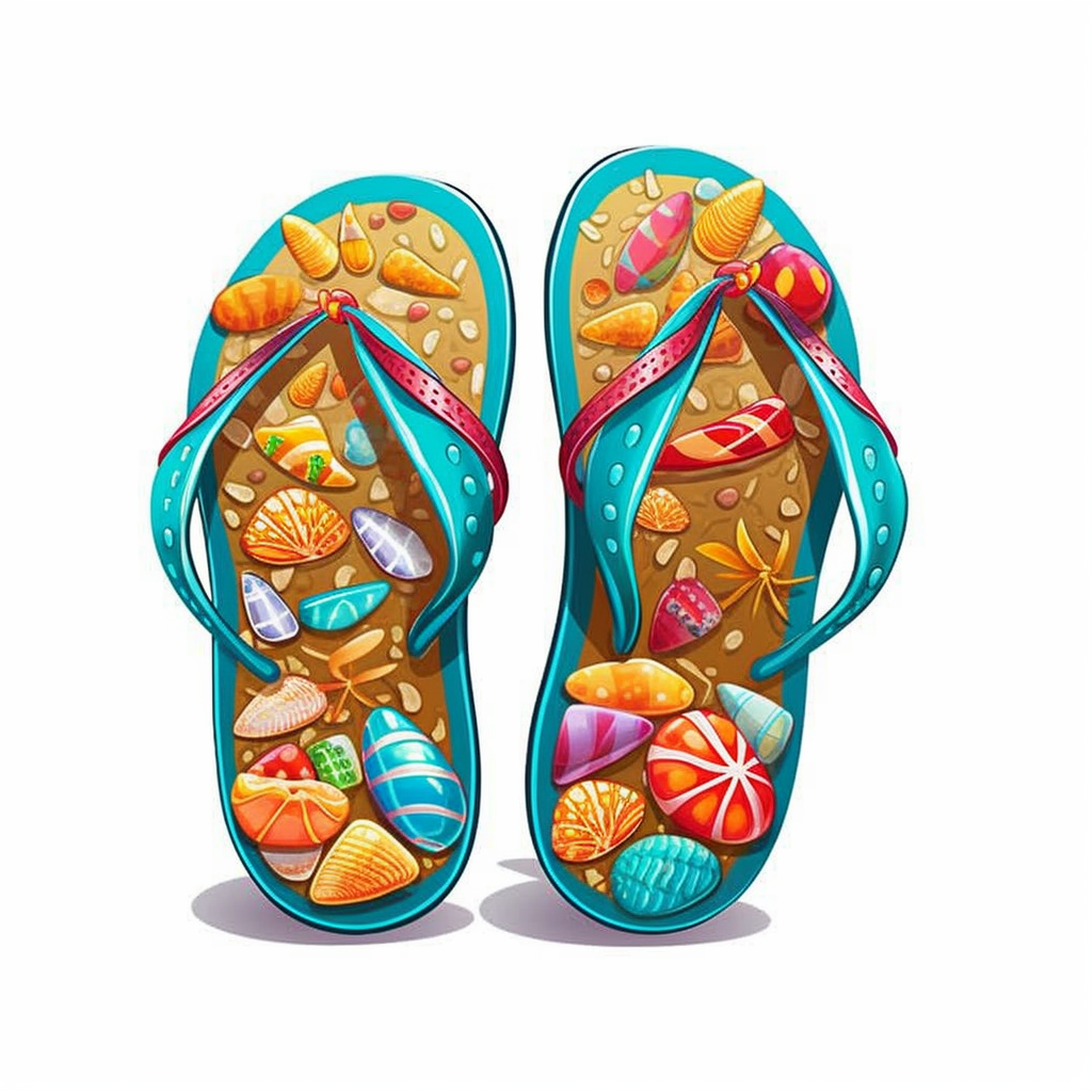 flip flop clip art