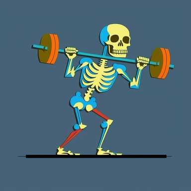 Skeleton deadlift svg, funny gym clipart, workout svg, weight lifting svg, powerlifting png