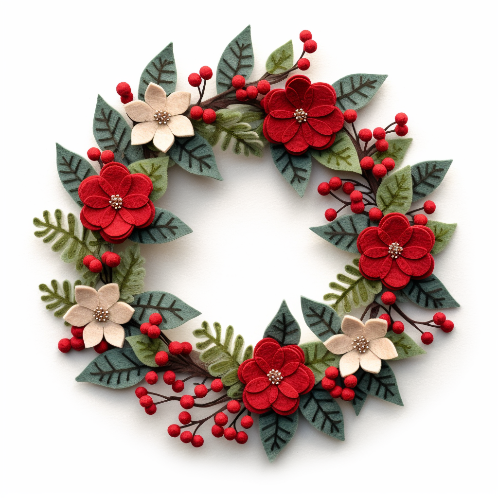 christmas wreath clip art