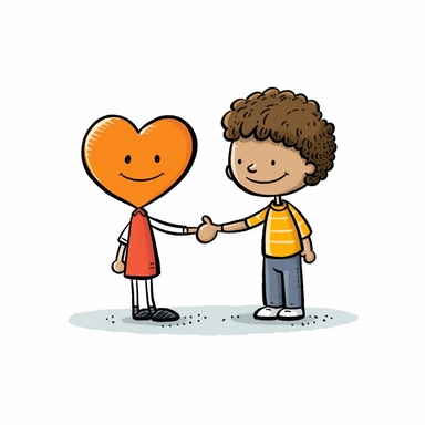 Empathy Clipart for the Ebook The Empathy Guidebook: Practical Tips for Cultivating Empathy in Your Daily Life