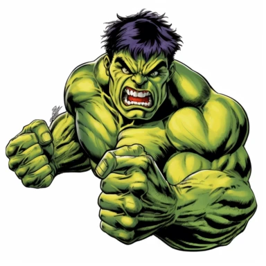 hulk clipart by John Buscema