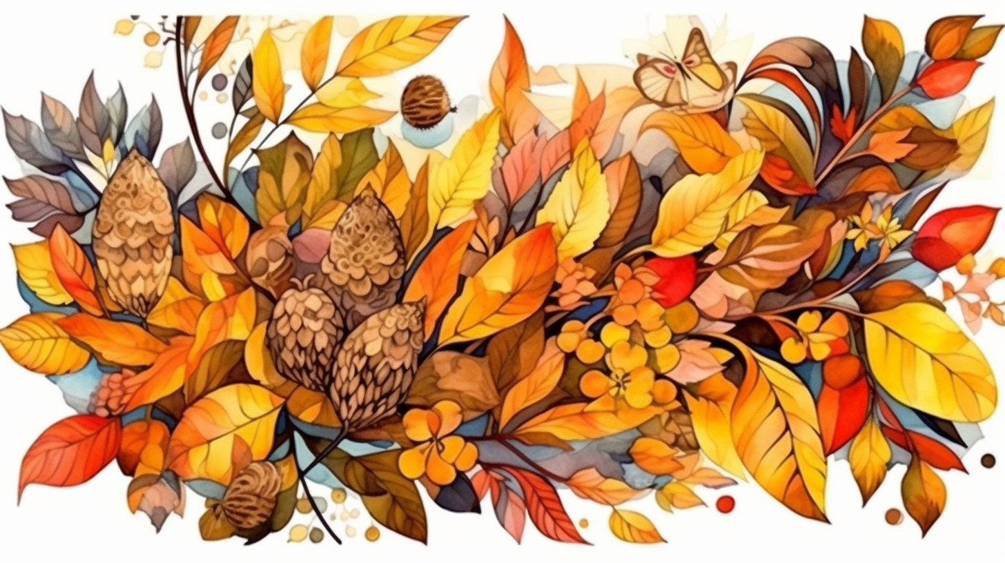 fall berries cliparts