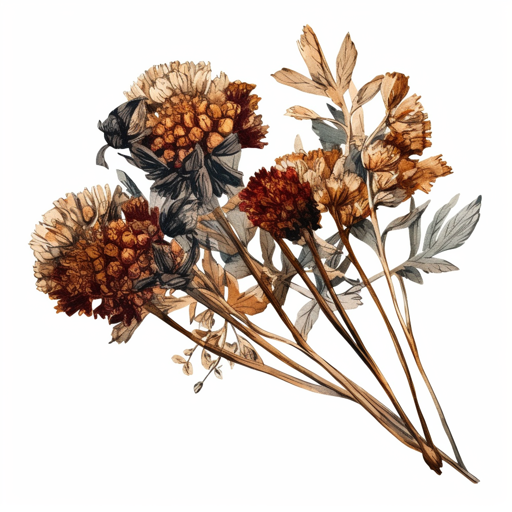flower scroll cliparts