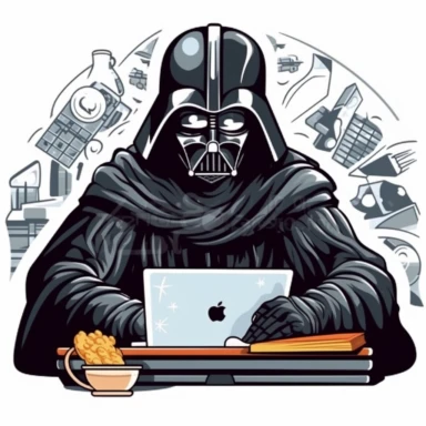 May the Productivity Force be with you Clipart