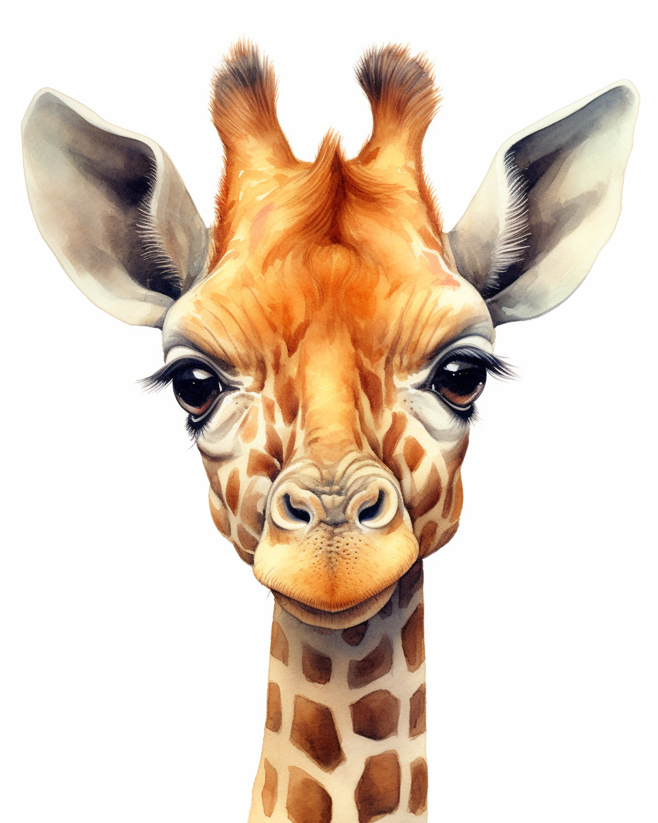 giraffe cliparts