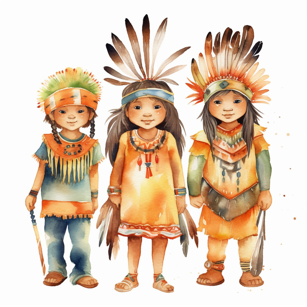 american indian clipart