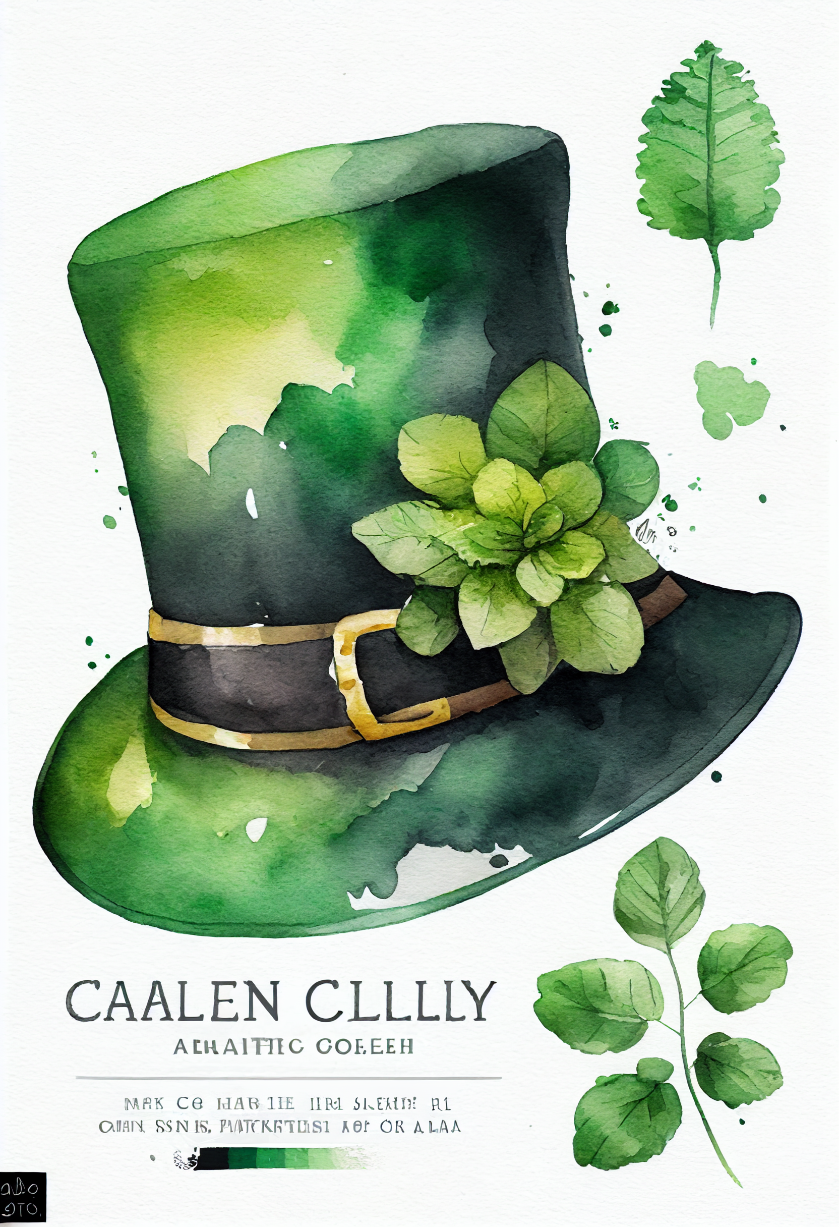 leprechaun hat cliparts