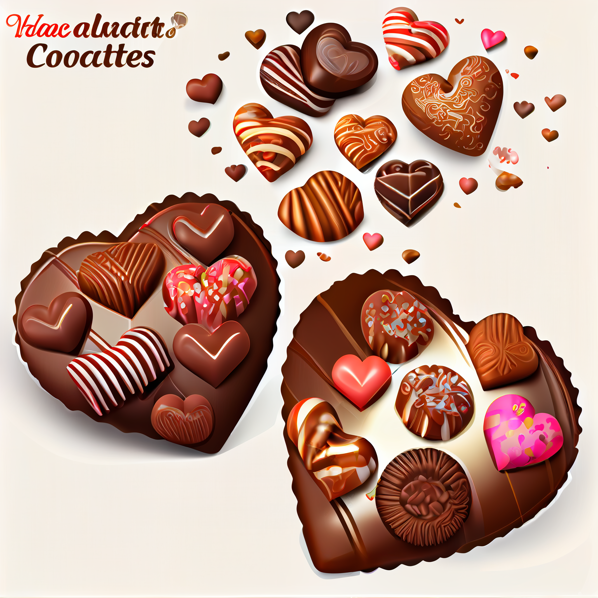 candy hearts cliparts