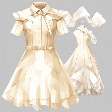 dress on manecen clipart, dress png, in the style of johannes jan schoonhoven, cream and ivory tints , fluide art, decorative paintings, use of light and shadow, rtx on, geometry-inspired , 115:113, in the style of playful geometrics, yanjun cheng, ful witchy academia, meticulous design, 3d concept art , in the style of geometric shapes and patterns, hyper-realistic textile illustrations, bold, manga-inspired characters , funny