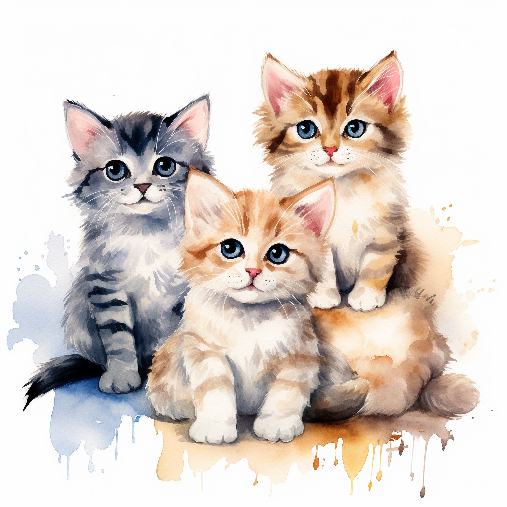 kittens cliparts