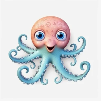 cute octopus clip art