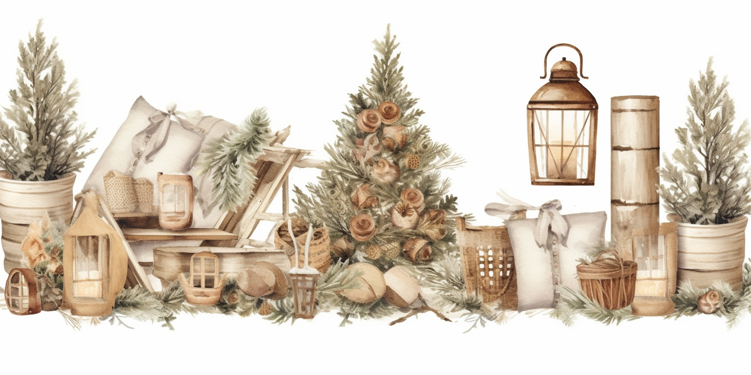 christmas candles clipart