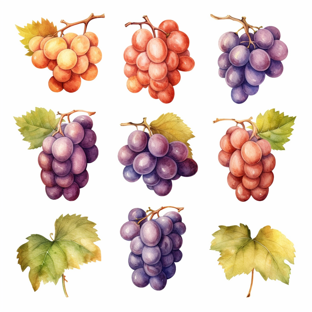 grapes cliparts