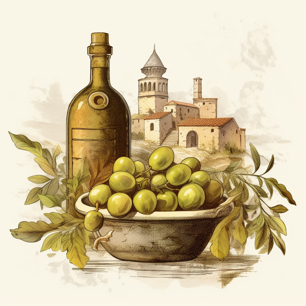 olive oil cliparts