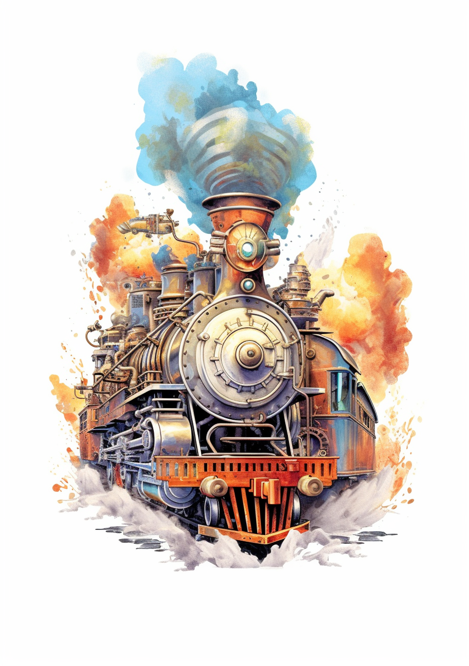 locomotive cliparts
