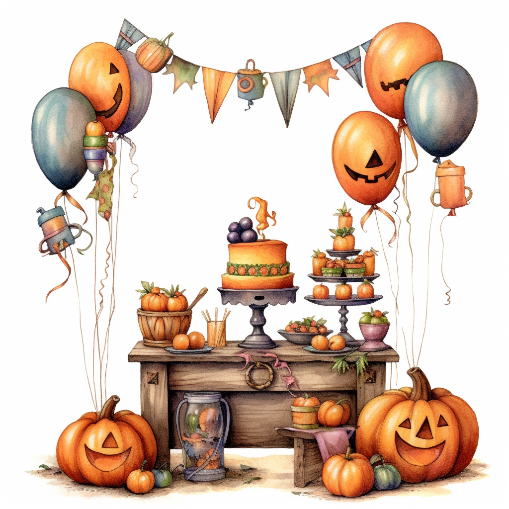 halloween party clipart