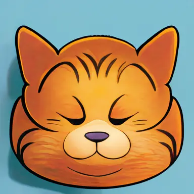 garfield, cat, clipart