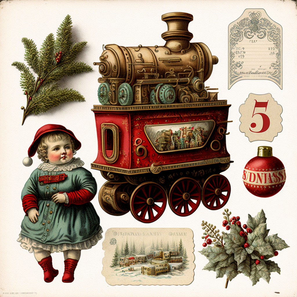 number cliparts christmas