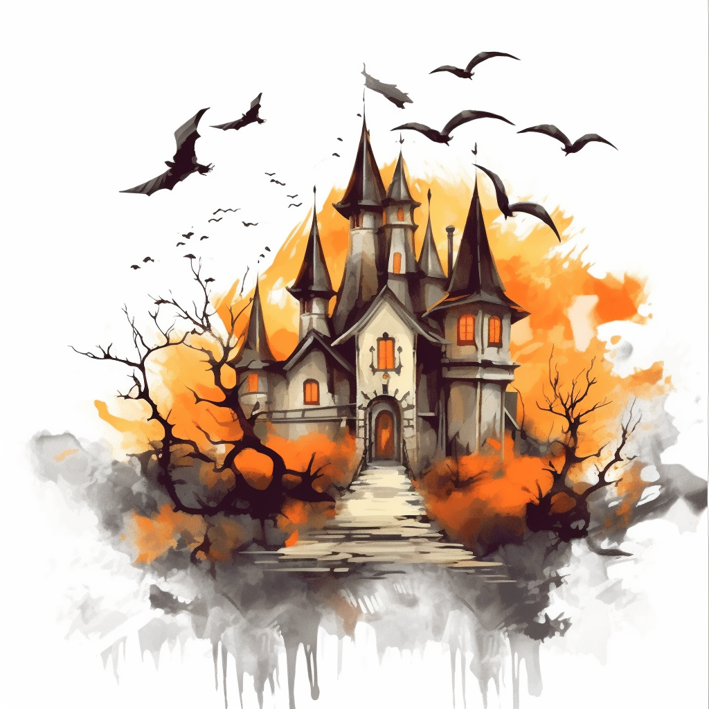 halloween bats clipart