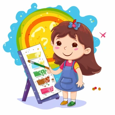 Create a clipart picture for School, Clipart for Kids to Learn in school