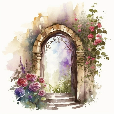 Door of a castle with flowers watercolour art style clipart. If you're looking for watercolor clipart illustrations of a castle with flowers, there are several options available online. One of the options is a premium vector of a castle with flower watercolor clipart illustration on freepik.com[1]. The premium image can be downloaded in eps and jpg file types, and users can unlock the file to get unlimited access to over 40,867,000 premium assets. Freepik.com also offers a variety of castle door