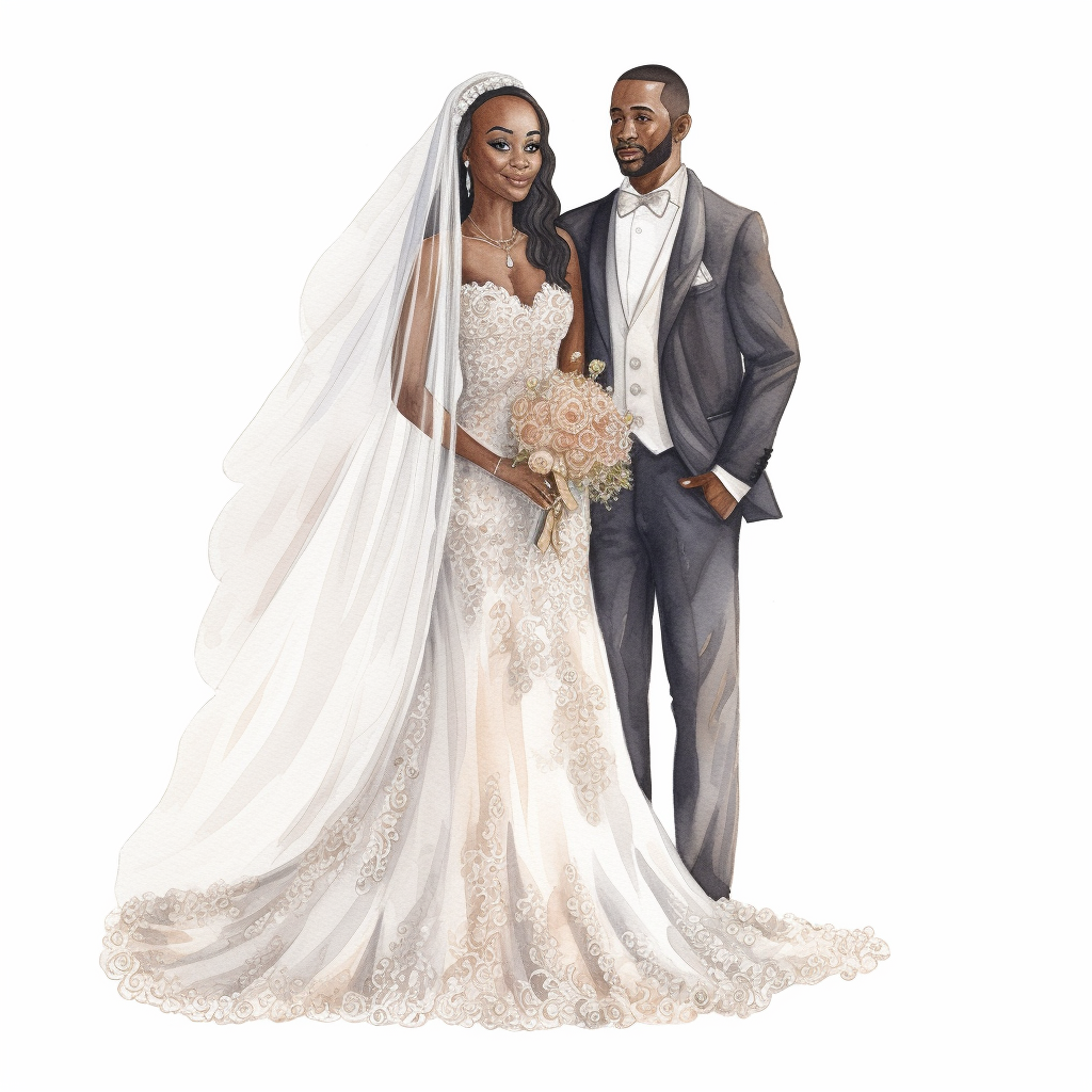 cartoon bride cliparts