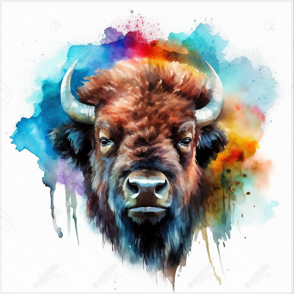 bison cliparts