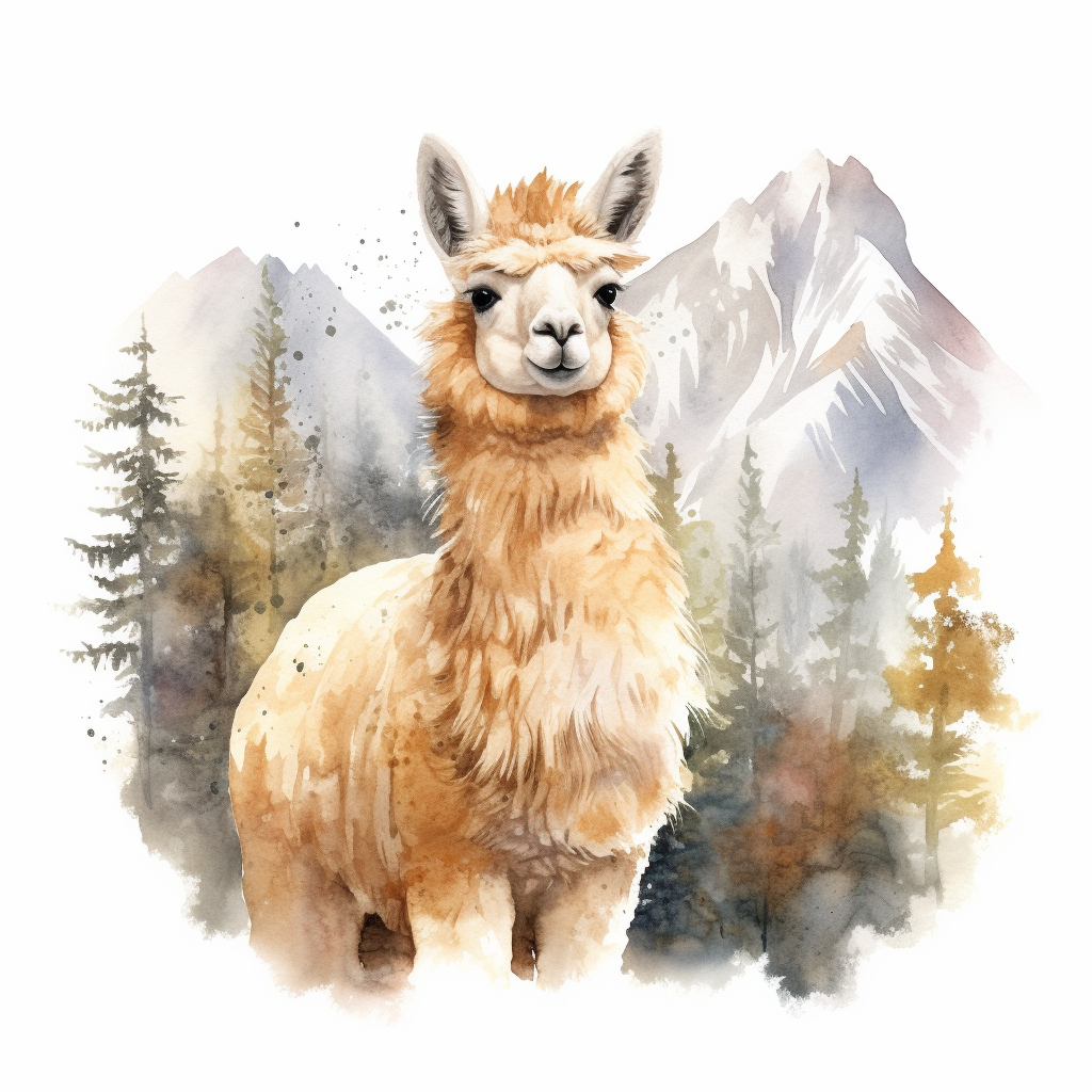 llama clipart