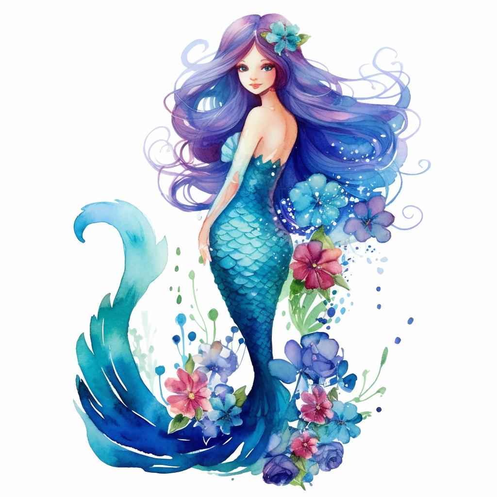 blue fish clipart