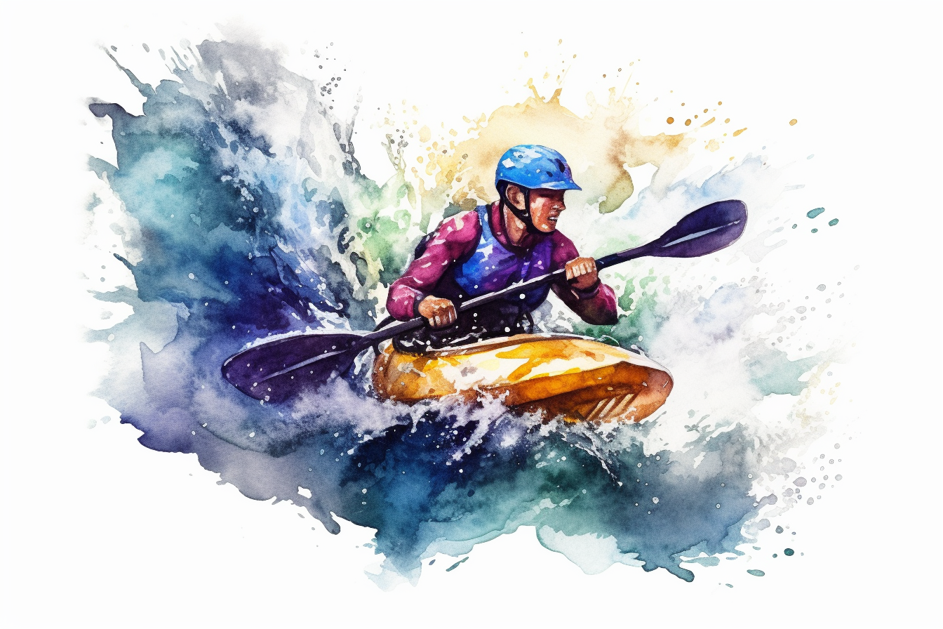 kayak cliparts