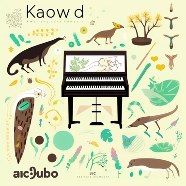 kawai biology concepts Cliparts, 8k
