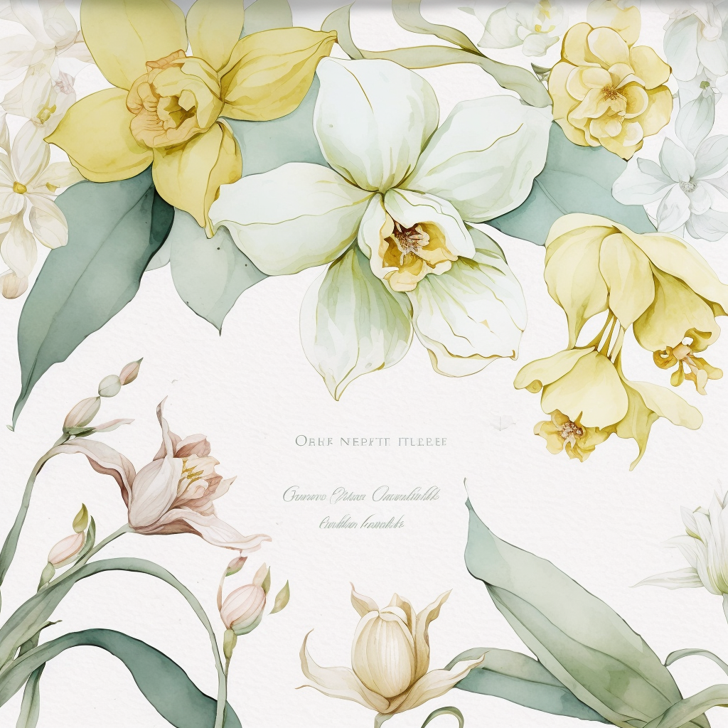 narcissus cliparts