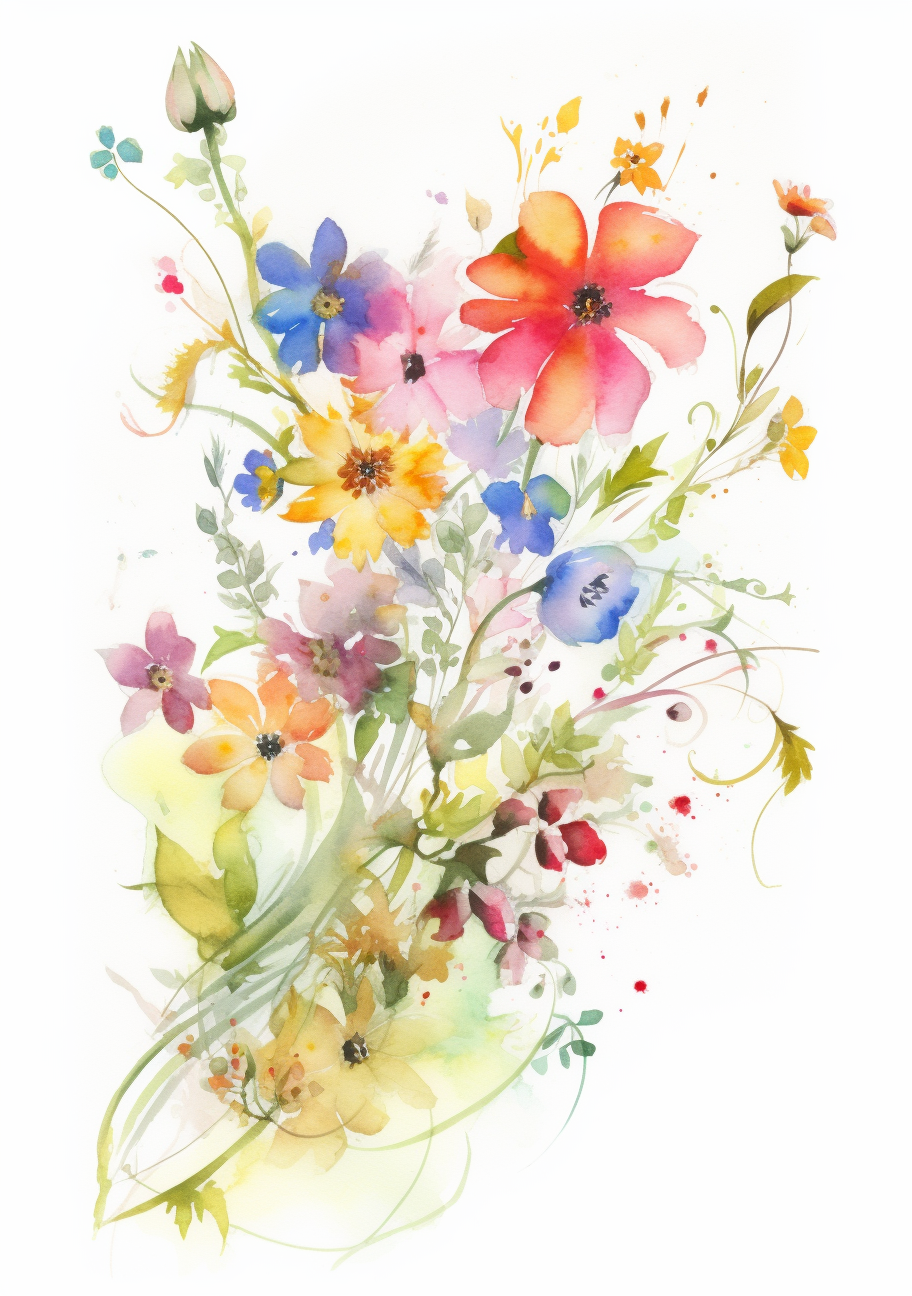 floral flourish cliparts