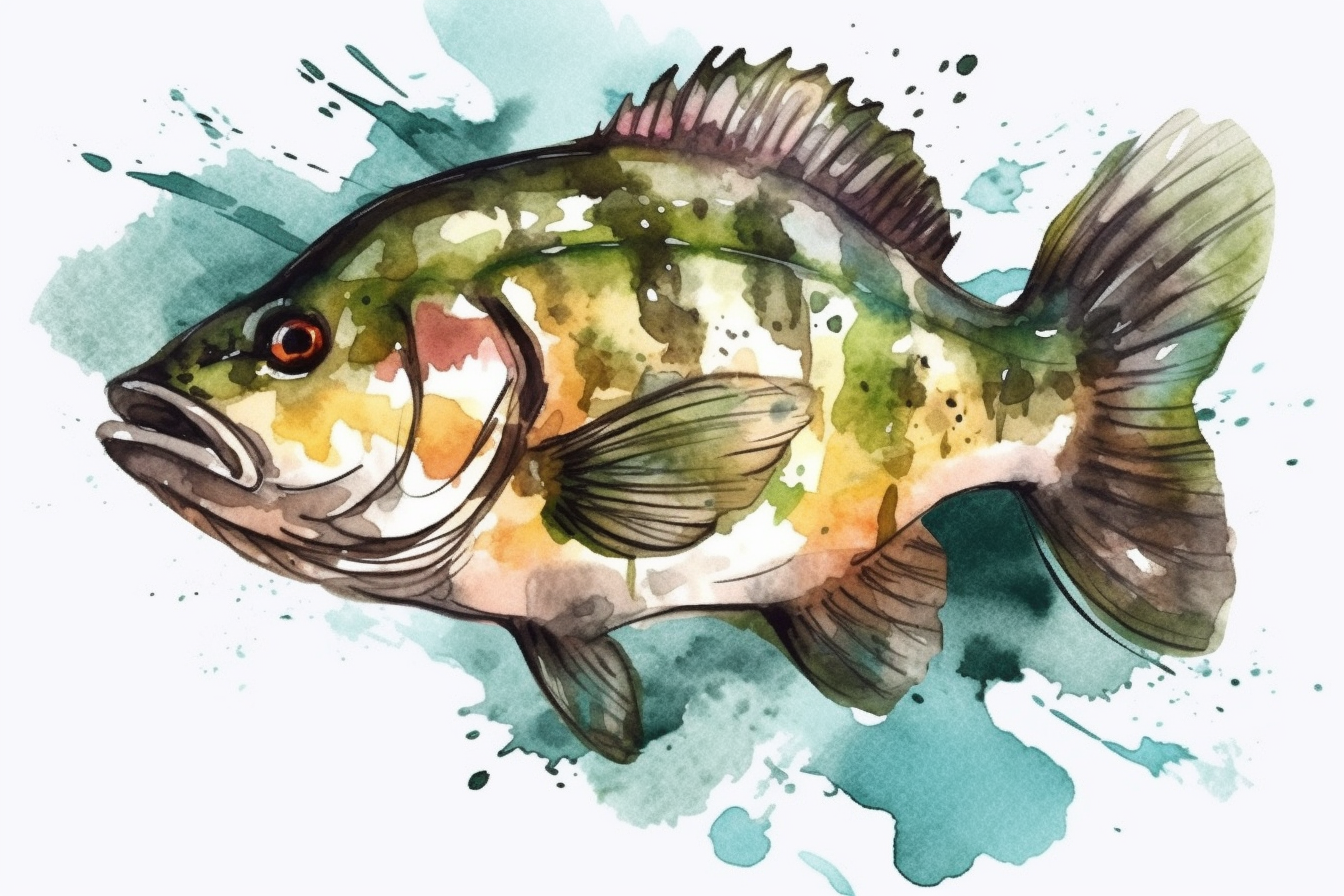 bass outline cliparts