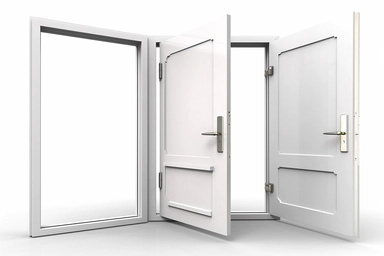 exit+door , highly detailed, isolated on white, clipart,