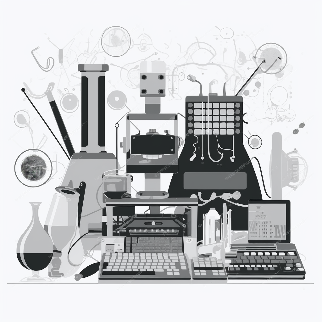 electronics background cliparts
