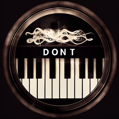 piano, logo, clipart, nuance, detail, phrase DONT