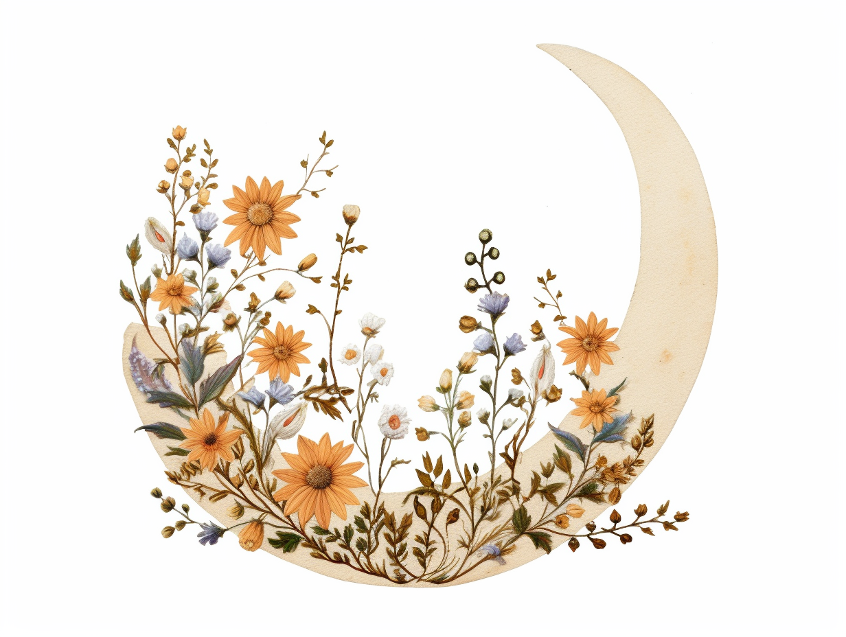 crescent shape cliparts