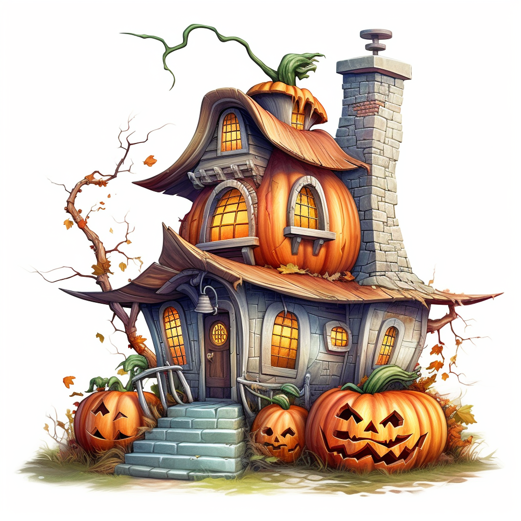 horror house cliparts