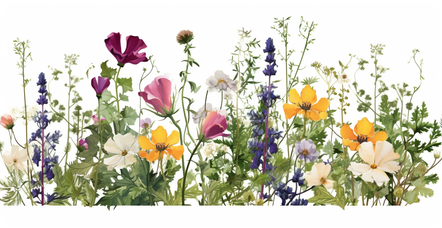 garden borders cliparts