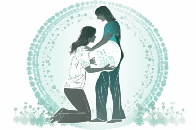pregnancy+massage , highly detailed, isolated on white, clipart,