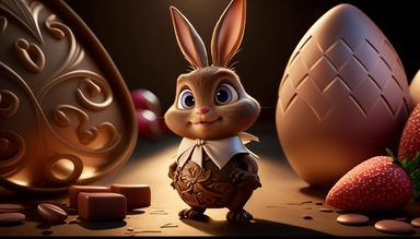 easter eggs gently sink into liquid chocolate, strawberry, chocolate bar, chocolate eggs, photo clipart, background, delicious, studio photographic light, many intricate details, harmonious composition, volumetric lighting, professional luxury food photographer, photographic lighting + f2. 8 80mm lens, lots of intricate details, canon, sharp focus, ureal photo realism, hyper-realism
