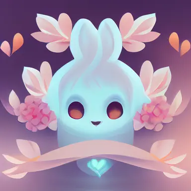 cute ghost clipart in a grid, OrientalLight, flowers, heart Pastel colors, Trending 8k, anime style, dynamic lighting, cinematic,