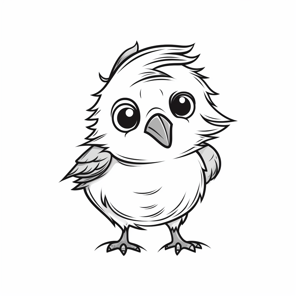 birds line cliparts