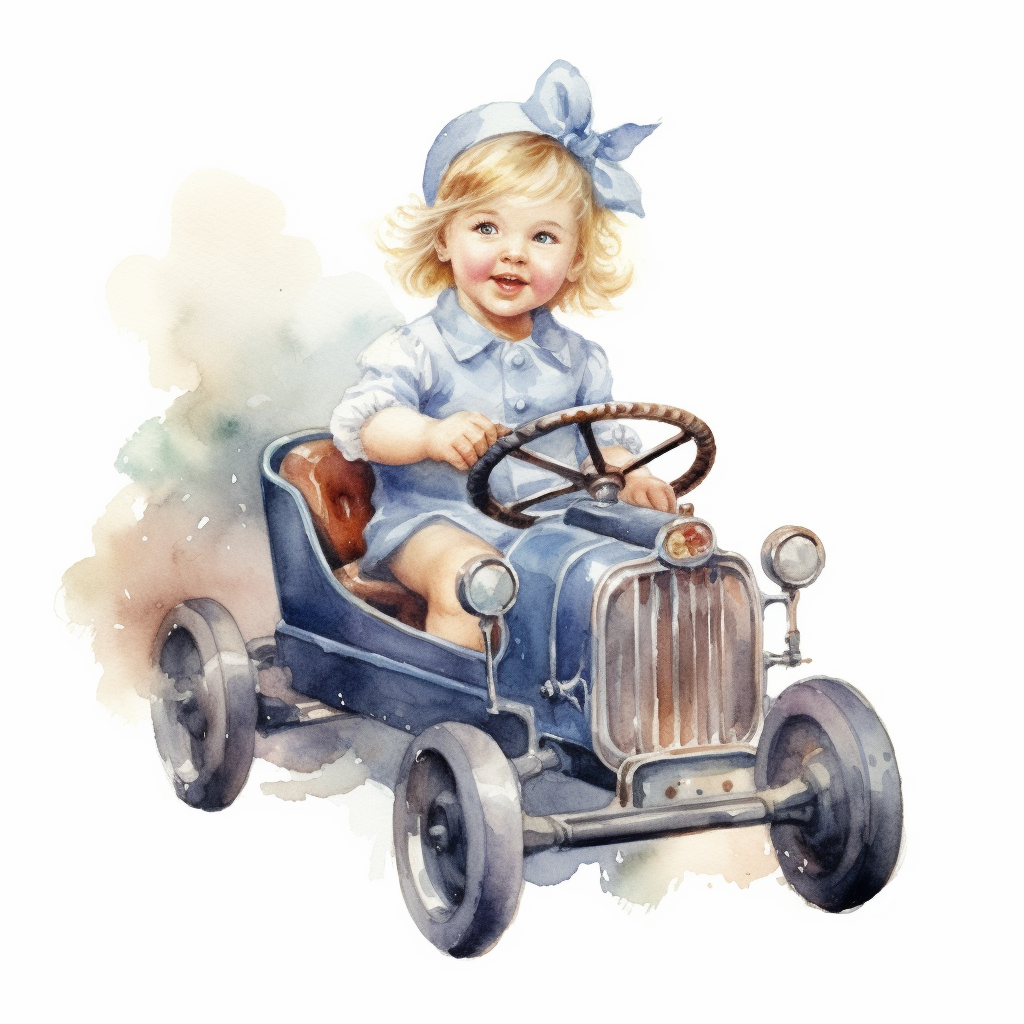 girl driving cliparts
