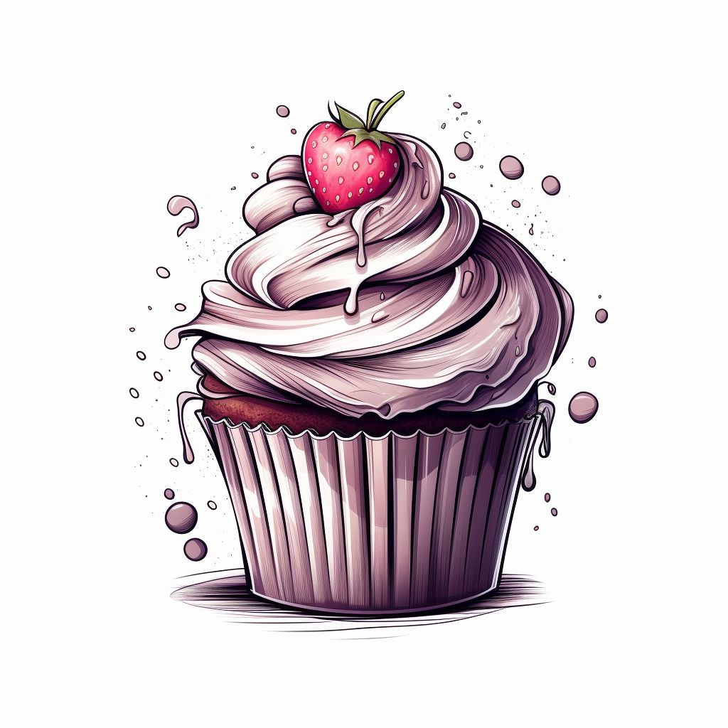 decorative cupcakes cliparts