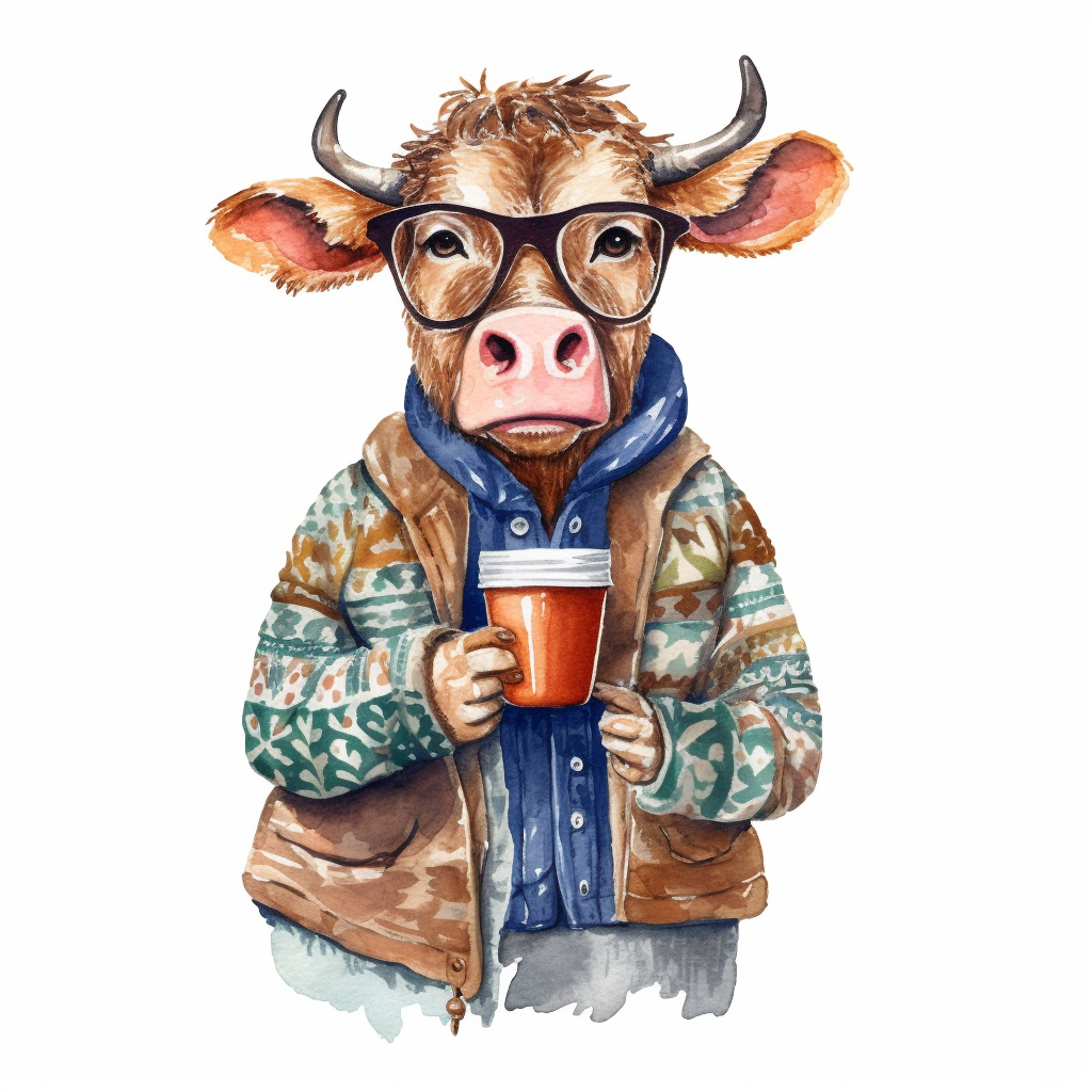 cartoon cow cliparts
